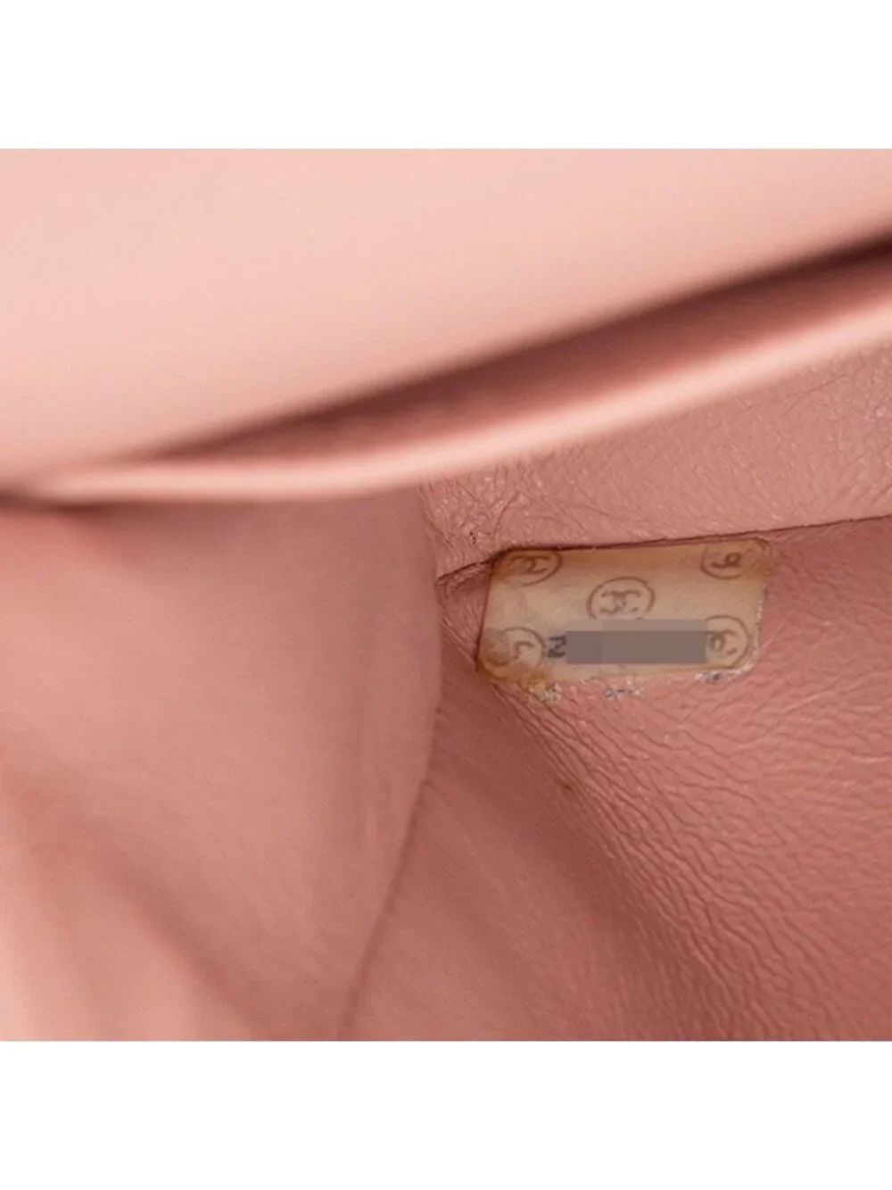 Chanel CC Logo Quilted Chain Shoulder Bag Pink Lambskin